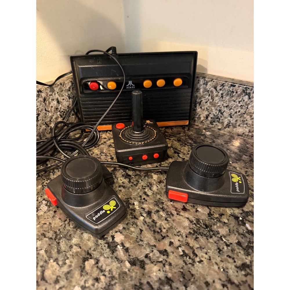 Atari Flashback Classic Game Console with Joystick and 2 Paddles No Power Cord